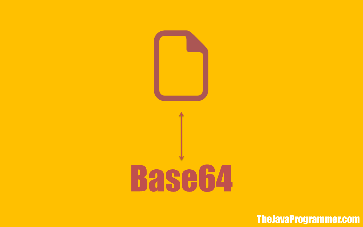 Convert Image to Base64 String or Base64 String to Image in Java