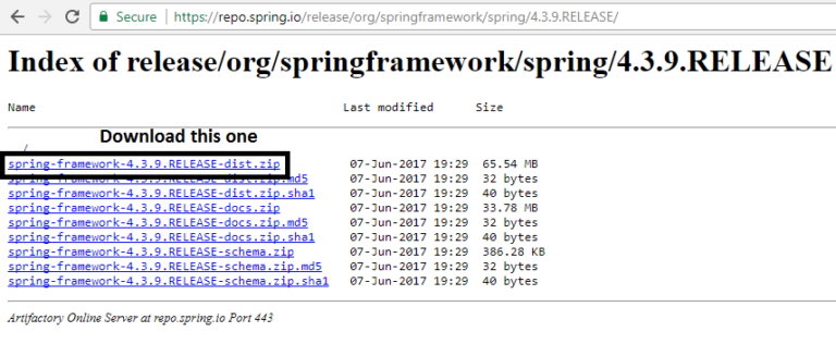 Spring Hello World Example - The Java Programmer