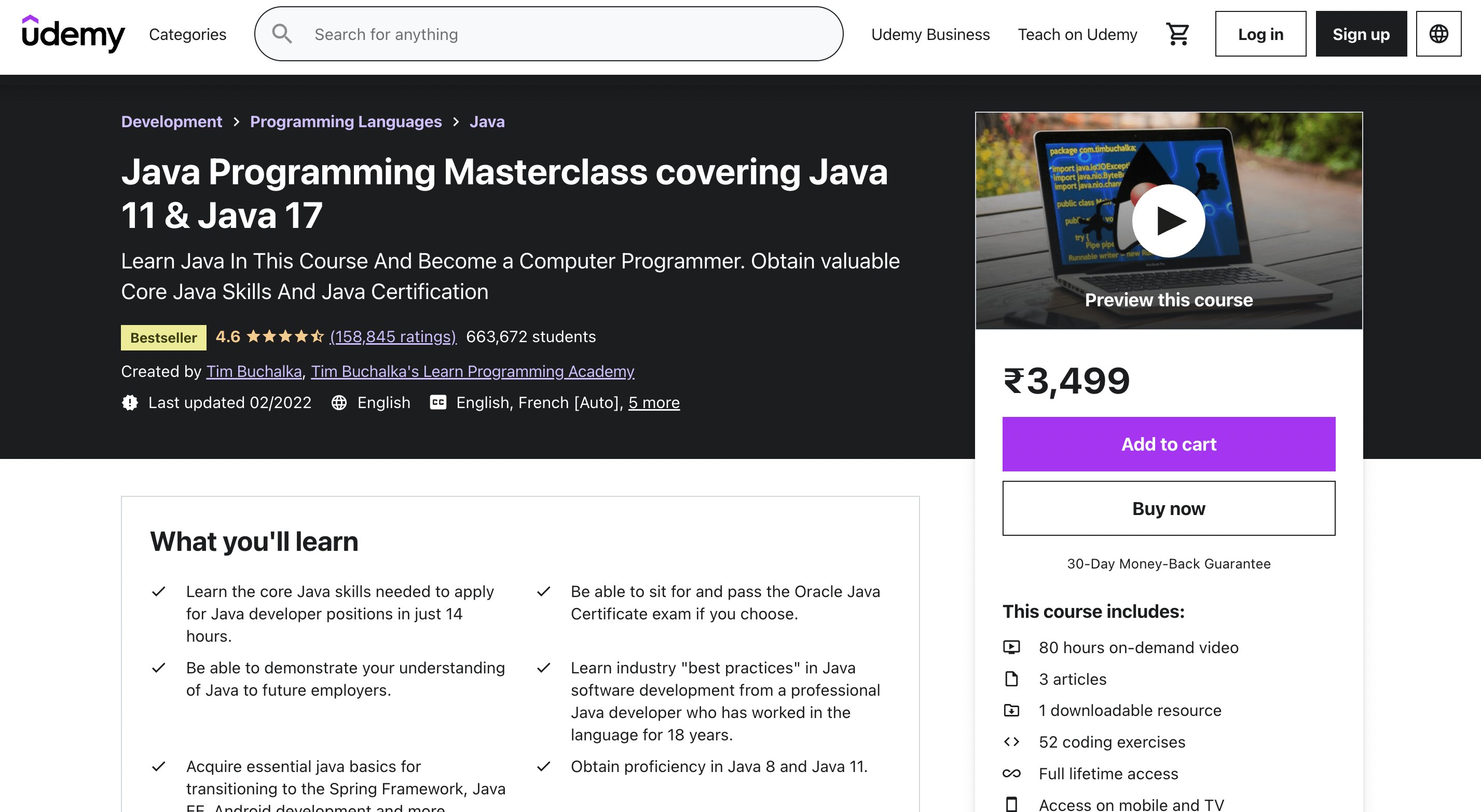 6 Best Java Courses for in 2023 - Java Programmer